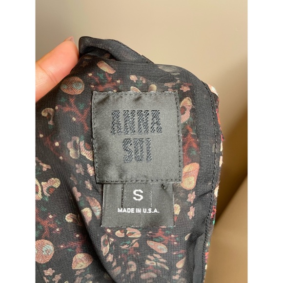 Free People Anna Sui Butterfly Meadows Apron Dress - Picture 7 of 7